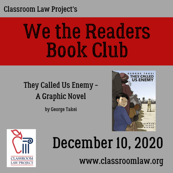We the Readers Book Club December 10