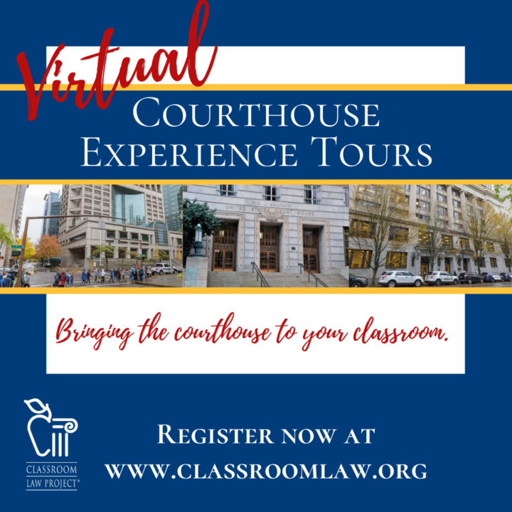 Virtual Courthouse Experience Tours now available.