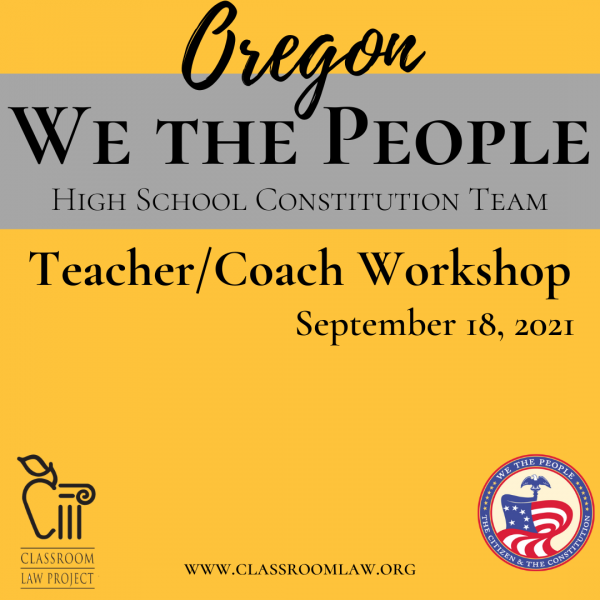 WTP Teacher Coach Workshop